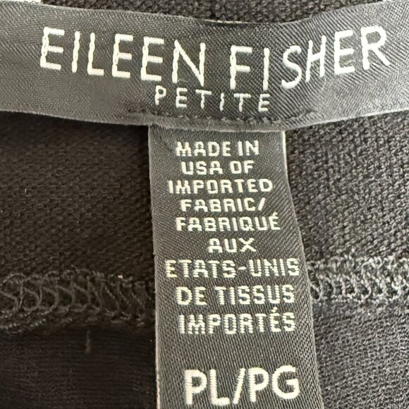 EILEEN FISHER Women's EUC System Stretch Crepe EETK Tapered Pants | Size PL - Picture 6 of 7